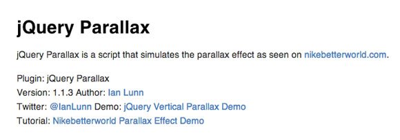 滾動視差網(wǎng)站工具與教程