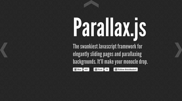 滾動視差網(wǎng)站工具與教程